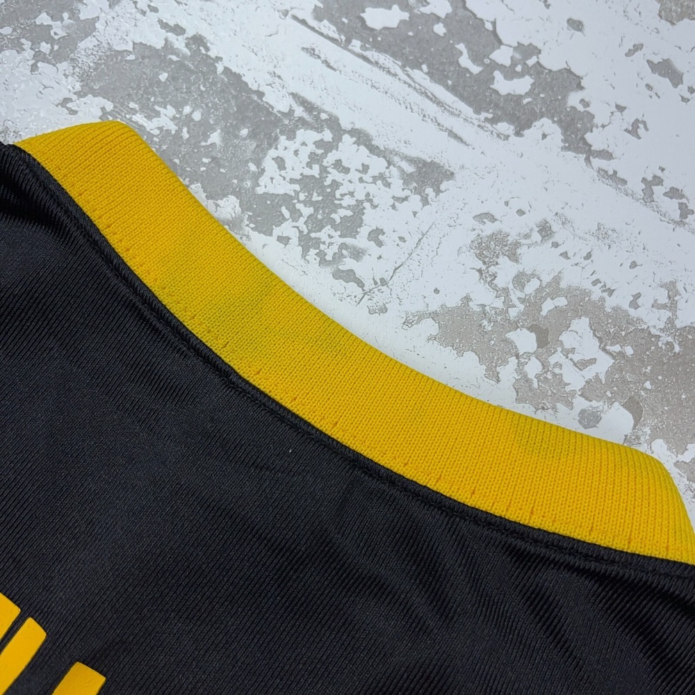 Vintage Pittsburgh Steelers Jersey Youth Large Black Big Ben Roethlisberger Boys - Picture 8 of 9